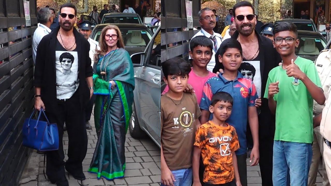 Akshay Kumar Spotted At Kalina Airport