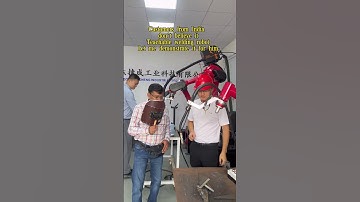 Drag and drop welding robot#industrial #factory #six_axes #robot #automatic #show #borunte #mechanic