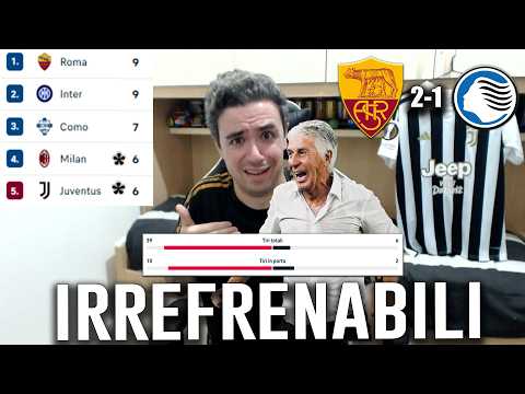 Video Roma Atalanta 2-1: è vietato smettere di sognare con questo allenatore