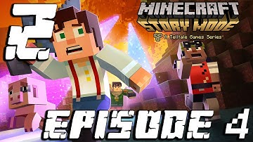 Minecraft: Story Mode Episode 4: A Block and a Hard Place Walkthrough 60FPS HD - Part 2