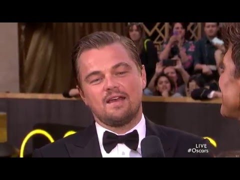 Leonardo DiCaprio Pre-Show Oscar Interview