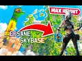 FORTNİTE EFSANE SKYBASE !! ELLERİMİZ TİTRİYORR (Türkçe Fortnite