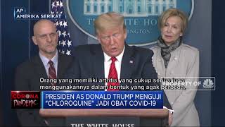 Kata Trump, Obat Malaria 'Chloroquine' Bisa Obati Covid-19. Yakin Nih?