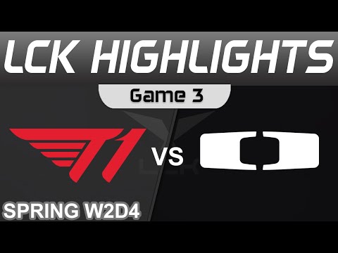 T1 vs DK Highlights Game 3 LCK Spring Season 2023 W2D4 T1 vs Dplus KIA by Onivia