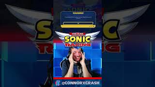 TEAM SONIC RACING BROKE MY PS5!! #sonic #sonicthehedgehog