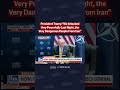 President Donald J. Trump provides an update on U.S. Forces retaliatory strikes against Iran.