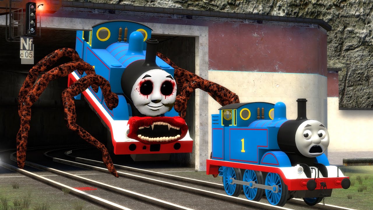 Building a Thomas Train Chased By Thomas Bus Eater,Thomas Train Eater,Cursed Thomas and Friends