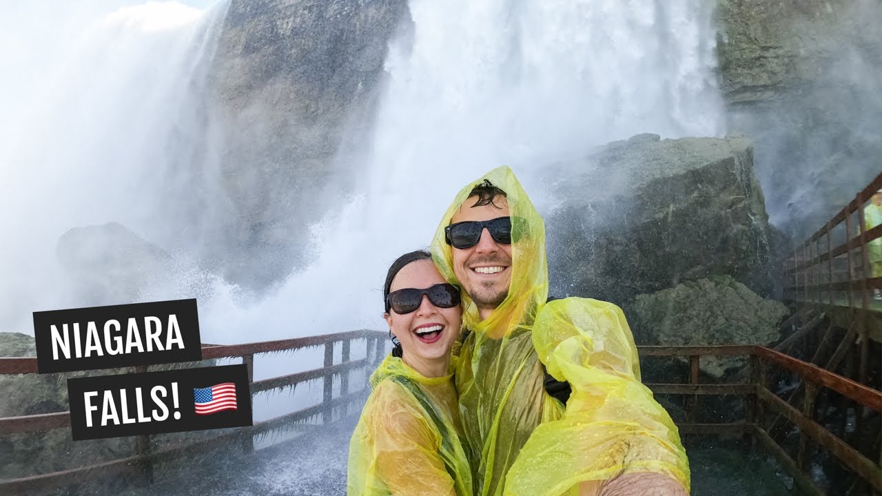 Our FIRST time at Niagara Falls (US side) | Maid of the Mist boat tour