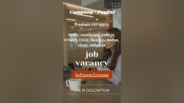 Software Engineer- PayPal Hiring #jobs #jobsearch #students #softwareengineer  #fullstackdevelopers