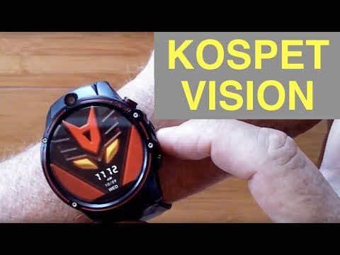 KOSPET VISION 4G Smartwatch is Thor 4 Dual + Thor Pro 1.6" Screen: Full Review/Comparisons