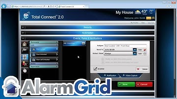 Total Connect 2.0: Creating Home Automation Notifications