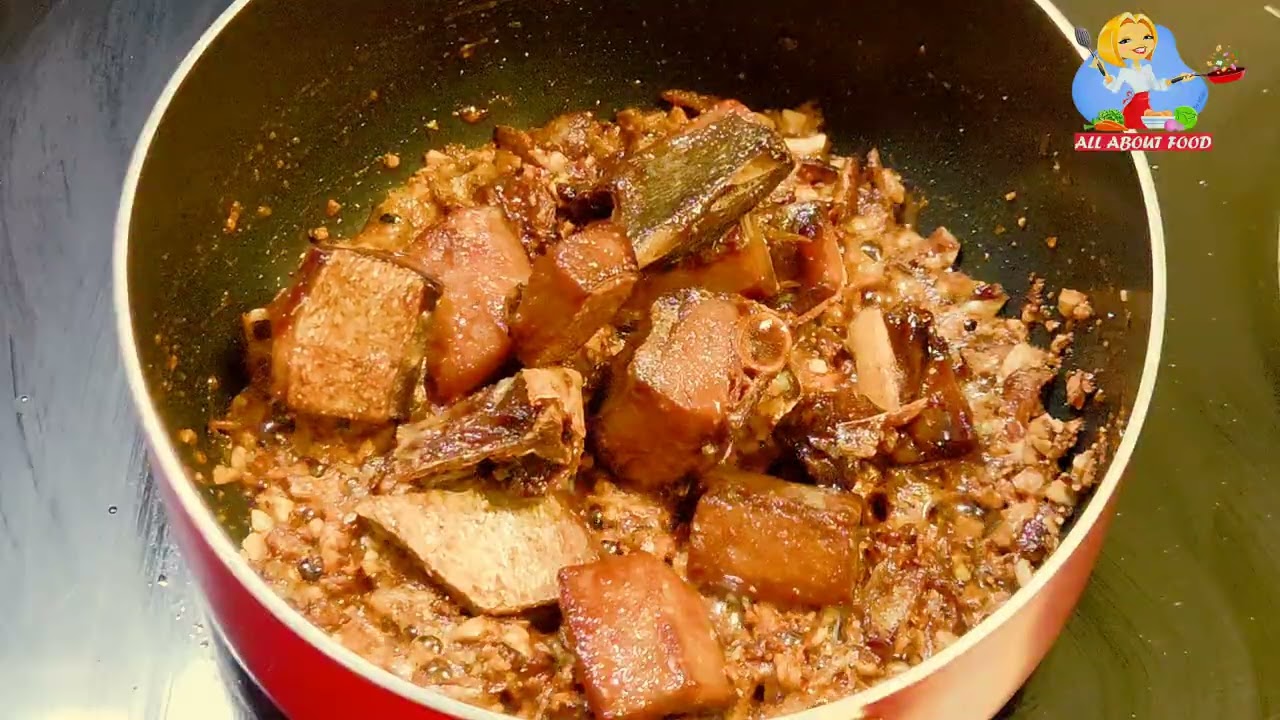 Dry Fish Curry ငါးခြောက်နှပ် ~ All About Food by kSkk