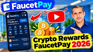 FaucetPay Crypto Rewards 2026 🔥 | Earn Free Crypto Without Investment screenshot 1