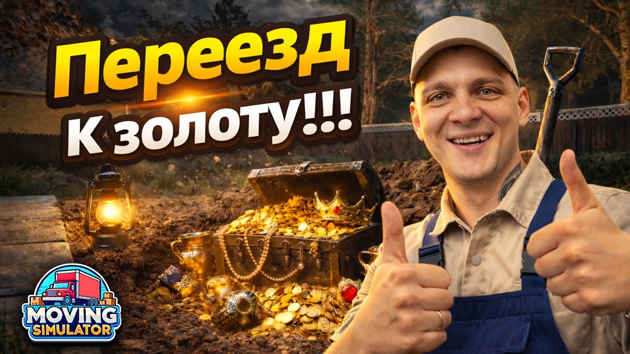 ПЕРЕЕЗД В ДОМ С РАСКОПКАМИ!!! Я ДУМАЛ БУДЕТ МАСШТАБНЕЕ... (Moving Simulator #7)