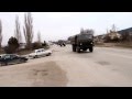 ШОК!!! Российске войска на трассе, где только что женщины Крыма провели митинг за вывод чужих войск.