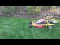 RC lawnmower still going.