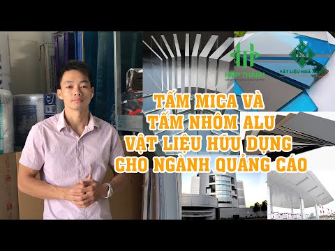 Alu Màu - Tấm Nhựa Mica Trong, Mica Màu, Tấm Ốp Nhôm Nhựa Alu - Vật Tư Trang Trí Quảng Cáo