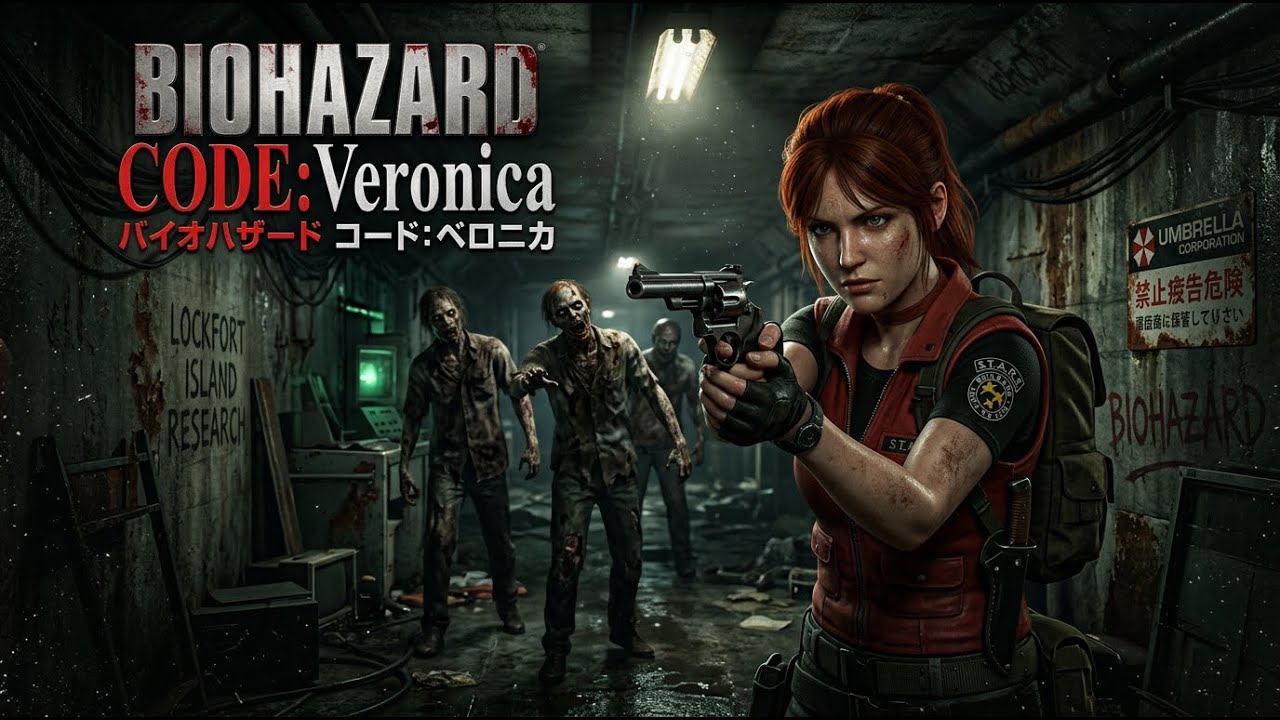 バイオハザード CODE:Veronica 】タイミングよくリメイクが発表された