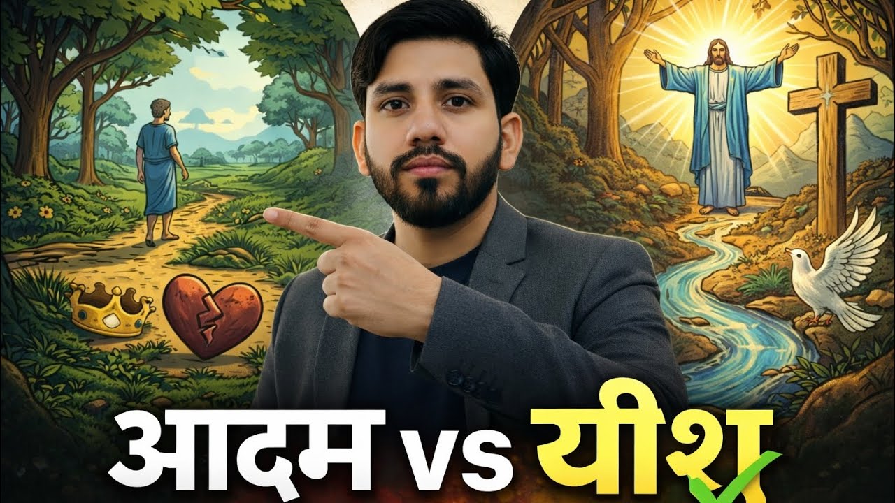 आदम और यीशु में अंतर | पहला आदम vs दूसरा आदम | Bible Truth Explained