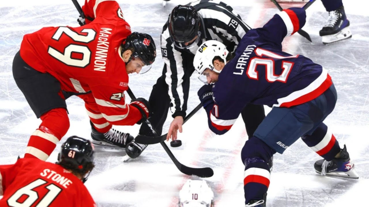 USA vs CANADA Live Hockey 🏒 4 Nations Face-Off - YouTube
