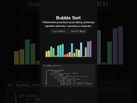 Wizualizacja Bubble Sort: Piękny, ale zabójczo wolny! 🐢📊