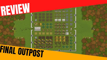 Building My First Zombie-Proof Town in Final Outpost | Final Outpost Review