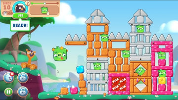 Angry Birds Journey Level 40 - NO BOOSTERS GAMEPLAY 😡🐦🏝️ | SKILLGAMING ✔️