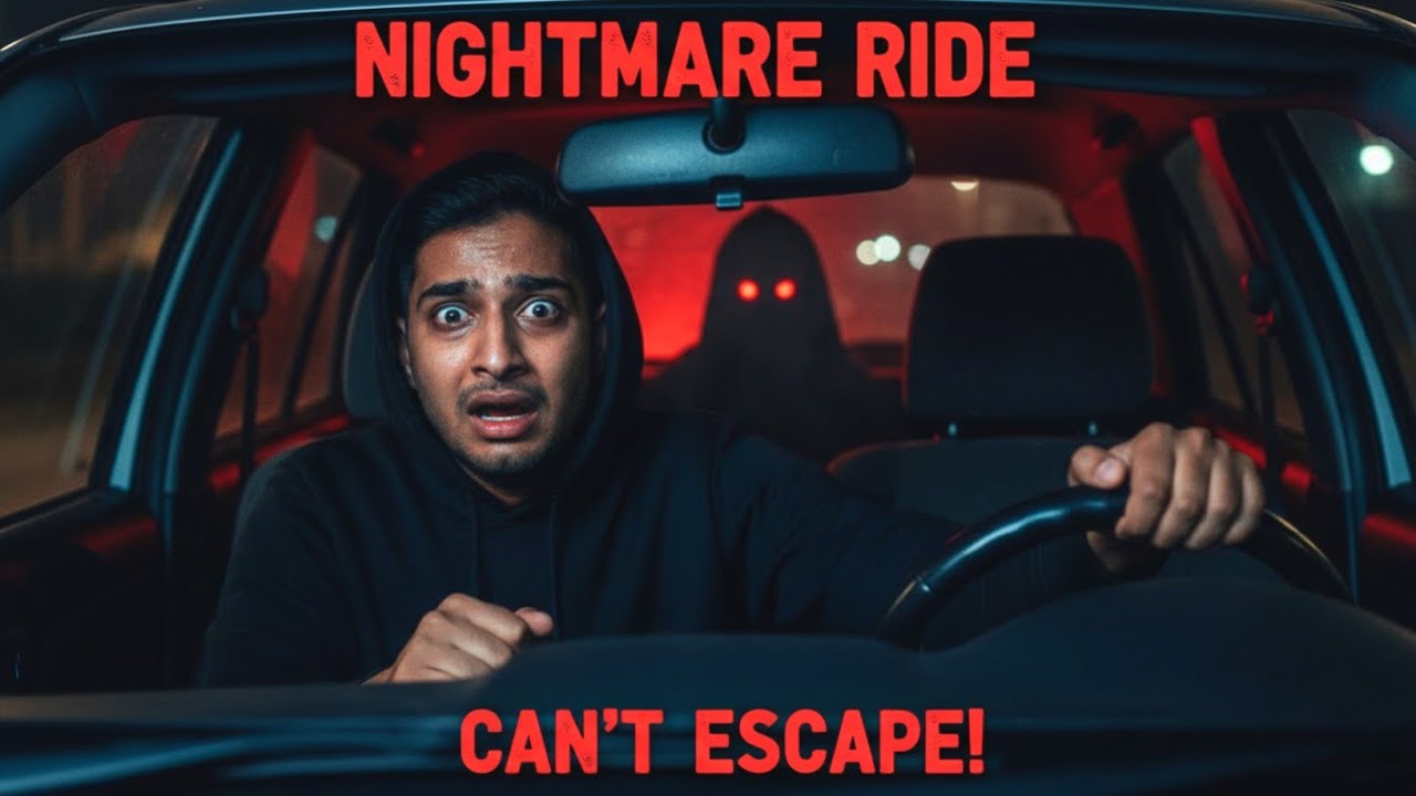 Gaadi chala raha tha… achanak peeche jo dikha 😱 | Real Horror Story