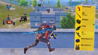 NEW BEST LOOT GAMEPLAY in APARTMENTS😍 AWM + P90 + 8X | PUBG Mobile - BGMI screenshot 3