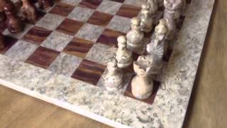 16x16 Marble Chess Set