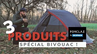 J'AI TESTÉ 3 PRODUITS FORCLAZ QUI VONT VOUS PLAIRE ! (pour vos bivouacs)