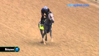 Mohaymen Gallops Wednesday, April 27, at Churchill Downs
