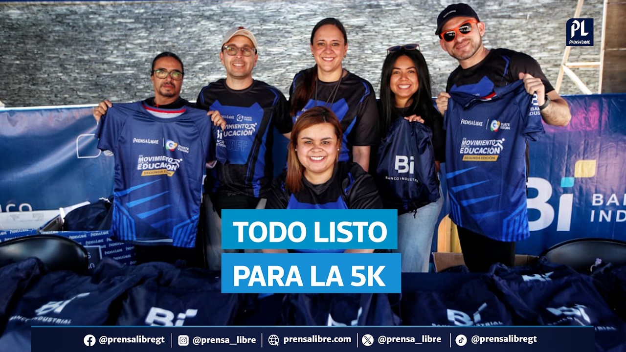 Entrega de kits para la carrera 5K por la Educación 2026: fecha ...