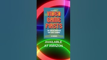 Video Game Firsts - Now Available on Amazon. #retrogaming #videogames #gamer #arcade #atari #sega