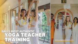Join Yoga New Vision, Bali's Most Authentic Yoga Teacher Training.