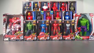 Hunting found menemukan mainan avenger,unboxing spiderman,captain america,ironman,hulk,thor,valcon