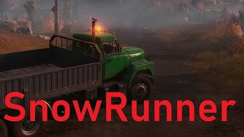 SnowRunner - Mission Rockslide - Black River Michigan