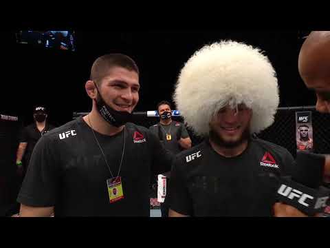 UFC Бойцовский остров 8: Умар Нурмагомедов - Финиш и слова после боя