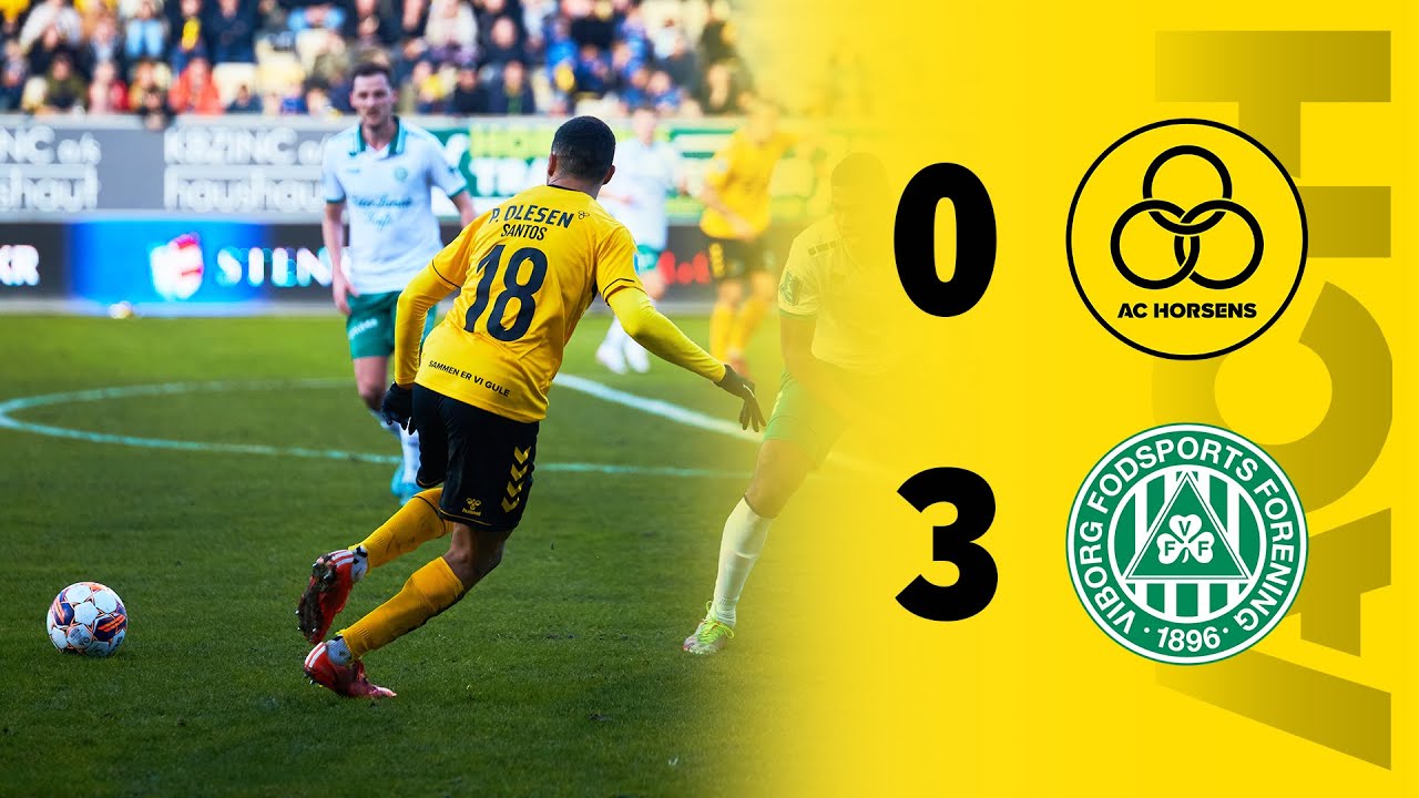 AC Horsens 0 3 FF 26. februar YouTube