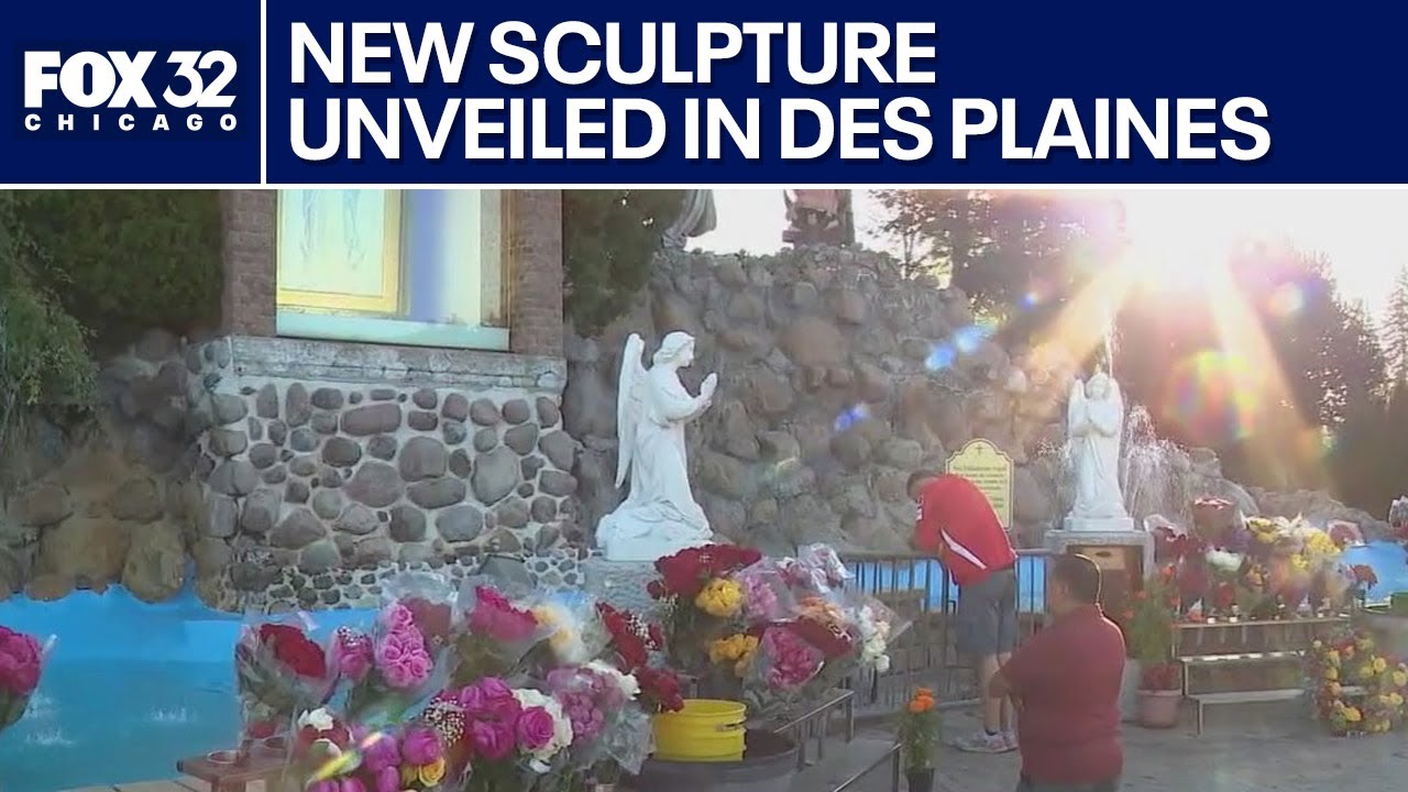 New sculpture unveiled at Shrine of Our Lady of Guadalupe in Des ...