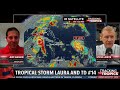 Tracking the Tropics: Tropical Storm Laura forms in Atlantic, Marco expected to form soon