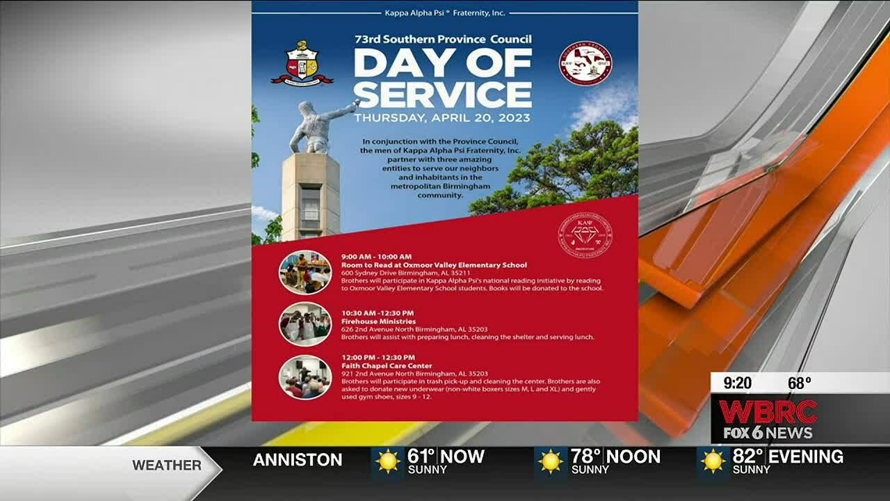 Lam Romantik øjeblikkelig Kappa Alpha Psi Fraternity, Inc. gives back to community with Day of  Service during annual meetin... - YouTube