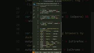 javascript - How to detect Safari, Chrome, IE, Firefox and Opera browsers?