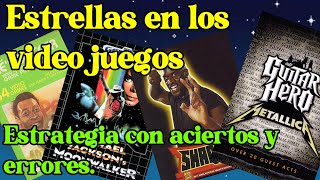 Celebridades que tuvieron su propio videojuego | Memorias