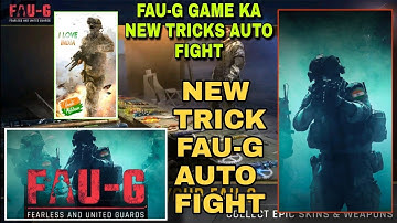 FAU-G Game Auto click Tips And Trick Video/ |GoDMurtiYT