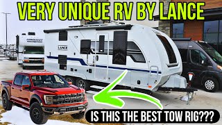 This 20ft Lance Travel Trailer Has The Most Unique Features I've Ever Seen!