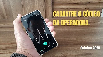 Como colocar o DDD automático no celular?