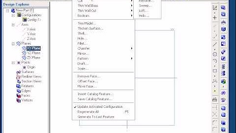 Alibre DesignFeature Modeling Tools