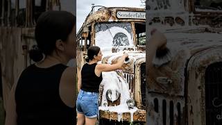 $12,000 Forgotten 1950s Saurer 37 Bus  From Total Rust to a Silent ASMR Masterpiece #busrestoration