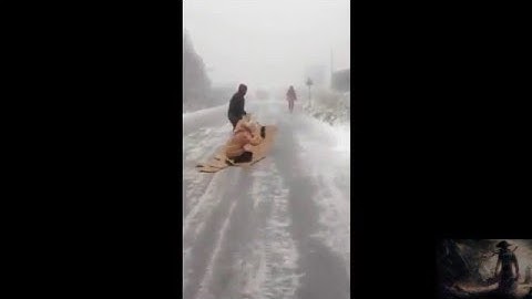 Tuyết rơi tại các tỉnh vùng núi phía bắc 24/01/2016